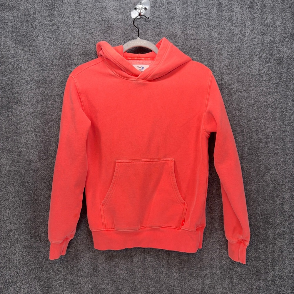 Tna Hoodie Women‎ XXS Coral Fleece Pullover Kangaroo Pocket Sweatshirt Cozy